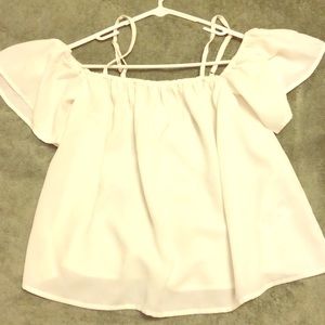 Abercrombie off the shoulder tshirt